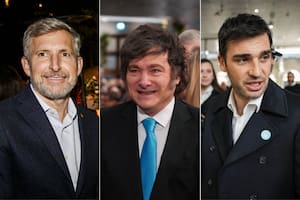 Rogelio Frigerio, Javier Milei e Ignacio Torres