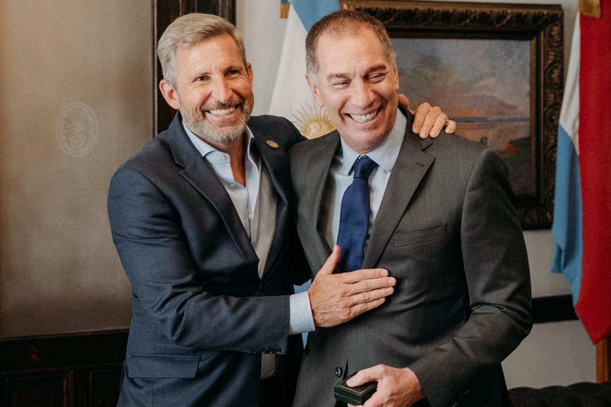 Rogelio Frigerio y Diego Santilli