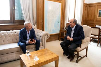 Rogelio Frigerio y Guillermo Francos