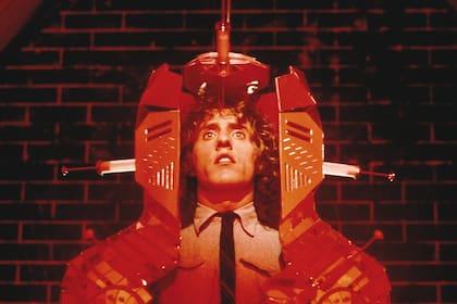 Roger Daltrey, en la icónica imagen del film, de 1975, que se hizo a partir del álbum Tommy