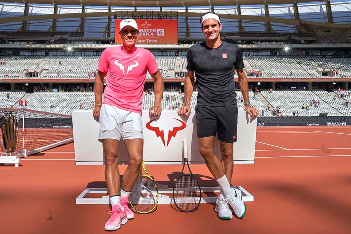 Roger Federer felicitó a Rafael Nadal por ganar su 13° título de Roland Garros e igualarlo en cantidad de Grand Slams, con 20.