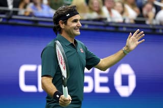 A los 45, Federer juega como si tuviera 30: nostalgia, el Ashe repleto y el punto que levantó a Nueva York