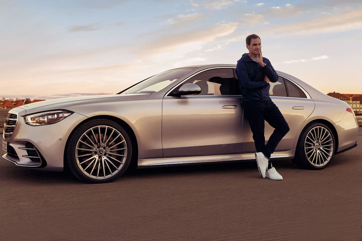 Roger Federer y Mercedes-Benz, el amor oculto del tenista más allá del deporte
