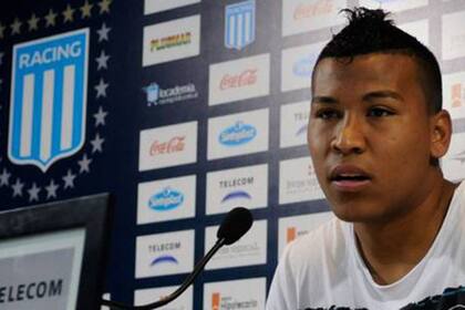Roger Martínez intimó a Racing