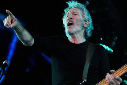 Roger Waters, anoche, en La Plata