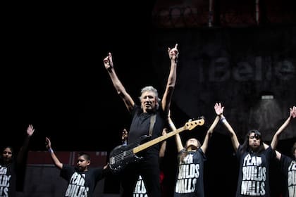 Roger Waters diez años atrás, en sus históricos conciertos en el Monumental