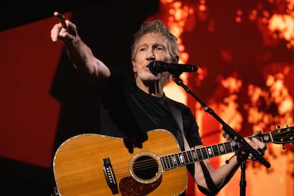 Roger Waters durante uno de sus shows