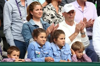 El tiempo vuela: las fotos que muestran cómo crecieron los dos pares de mellizos de Roger Federer