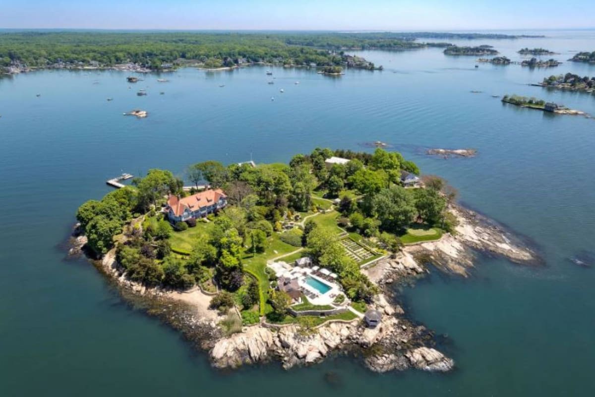 Rogers Island, la isla privada situada a una hora de Nueva York valuada en casi 30 millones de dólares