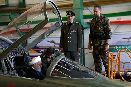 Rohani, dentro del nuevo avión