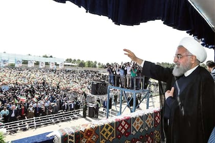 Rohani habló ayer en un acto en la ciudad de Sabzevar, en el noroeste de Irán
