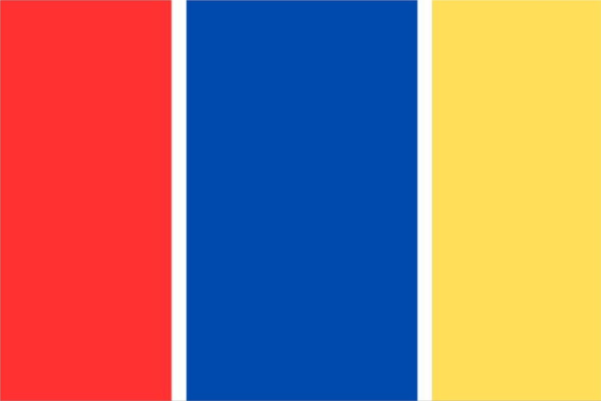 Rojo, azul y amarillo, los colores que protagonizan un nuevo test de personaldiad