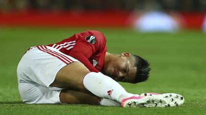 Rojo sufrió una lesión en la rodilla