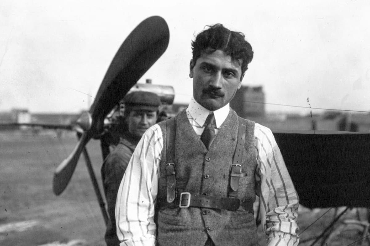 Roland Garros, el héroe de guerra francés cuyo nombre quedó asociado al tenis