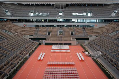 Roland Garros, en las horas previas a una noche de boxeo
