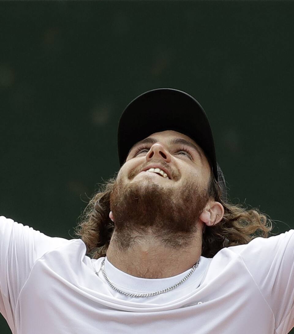 Marco Trungelliti, ganador en París