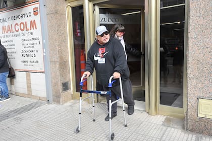 Roly Serrano estuvo en el último adiós a su colega