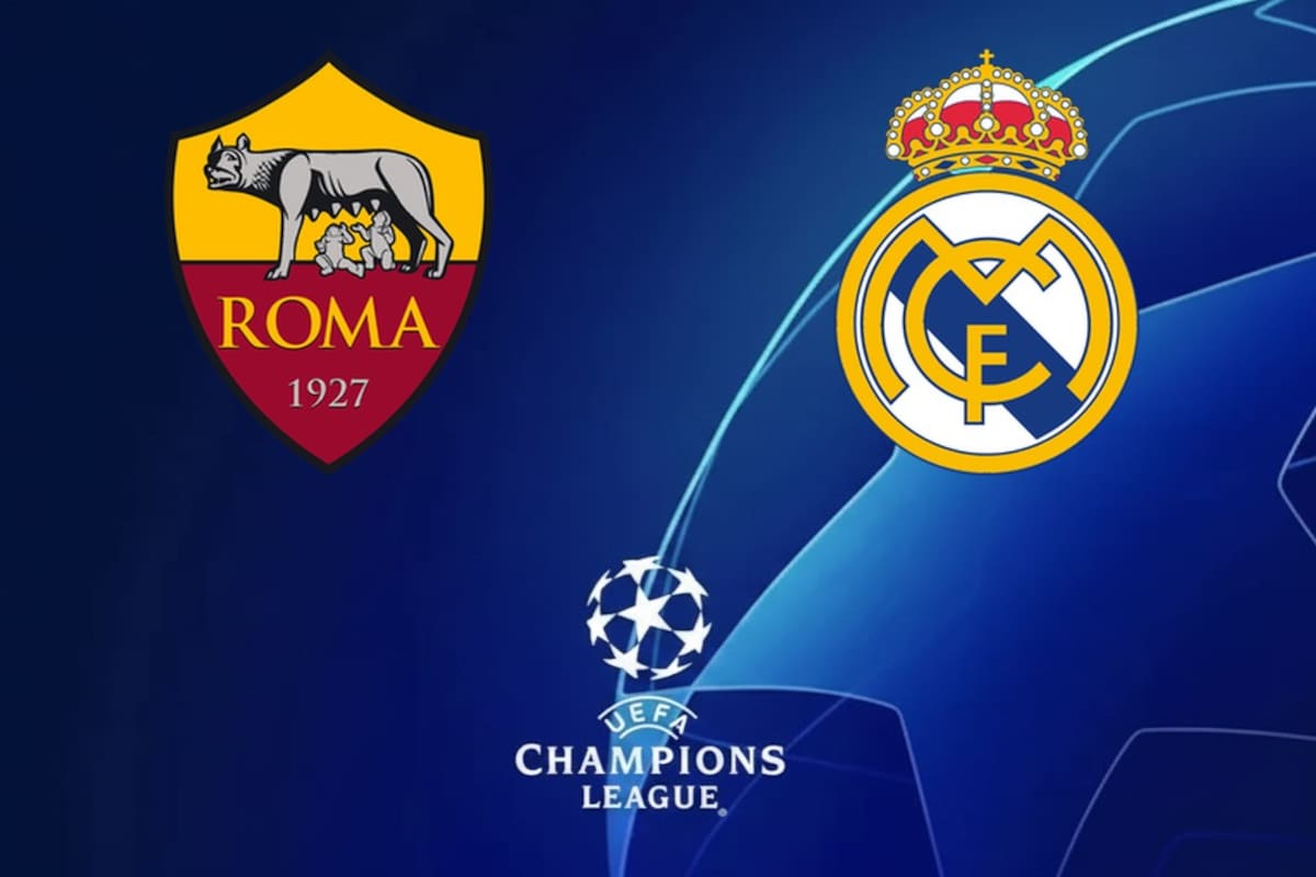 Roma vs. Real Madrid, por una nueva jornada de la Liga de Campeones de Europa