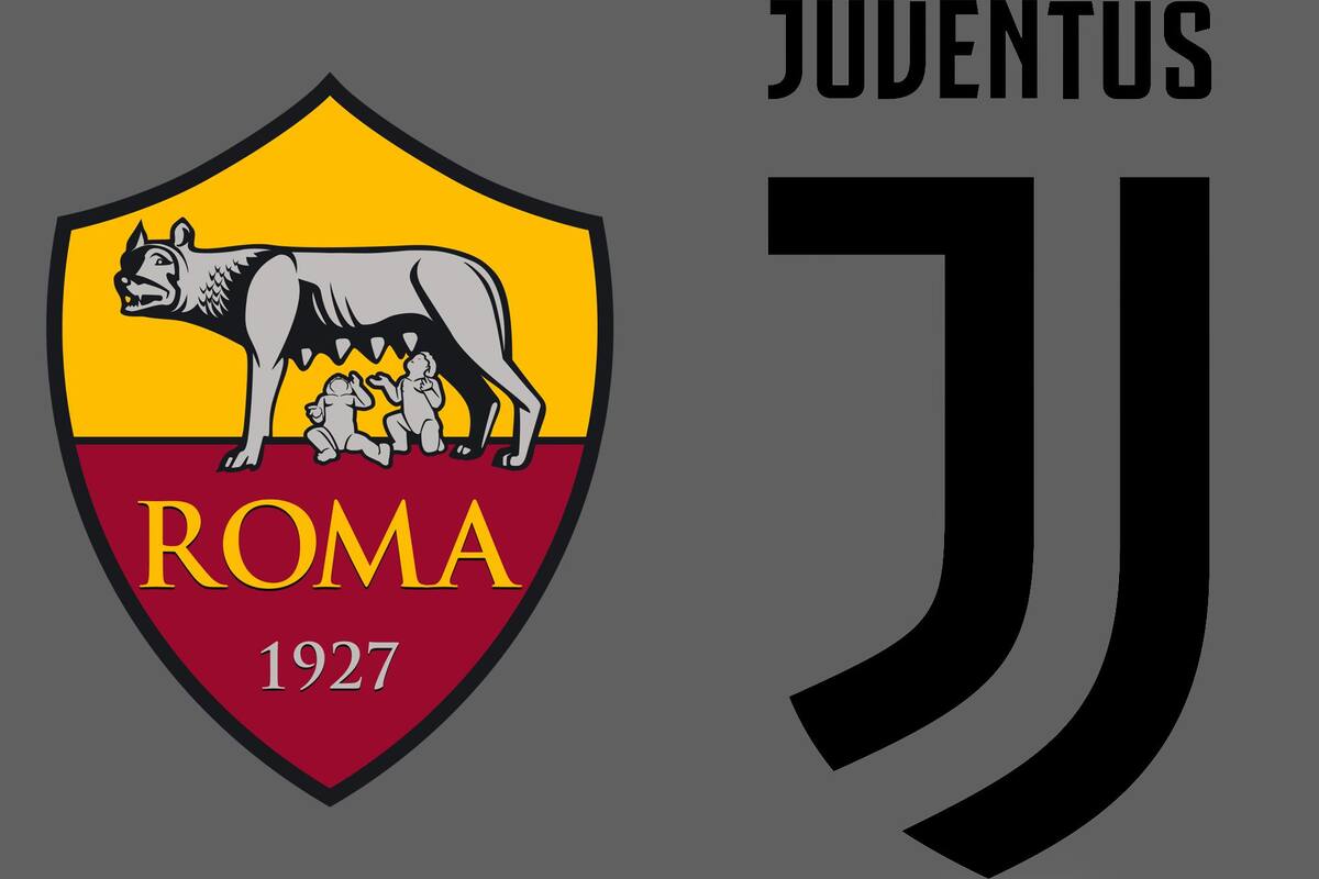 Roma y Juventus disputaron uno de los encuentros de la jornada del fútbol italiano