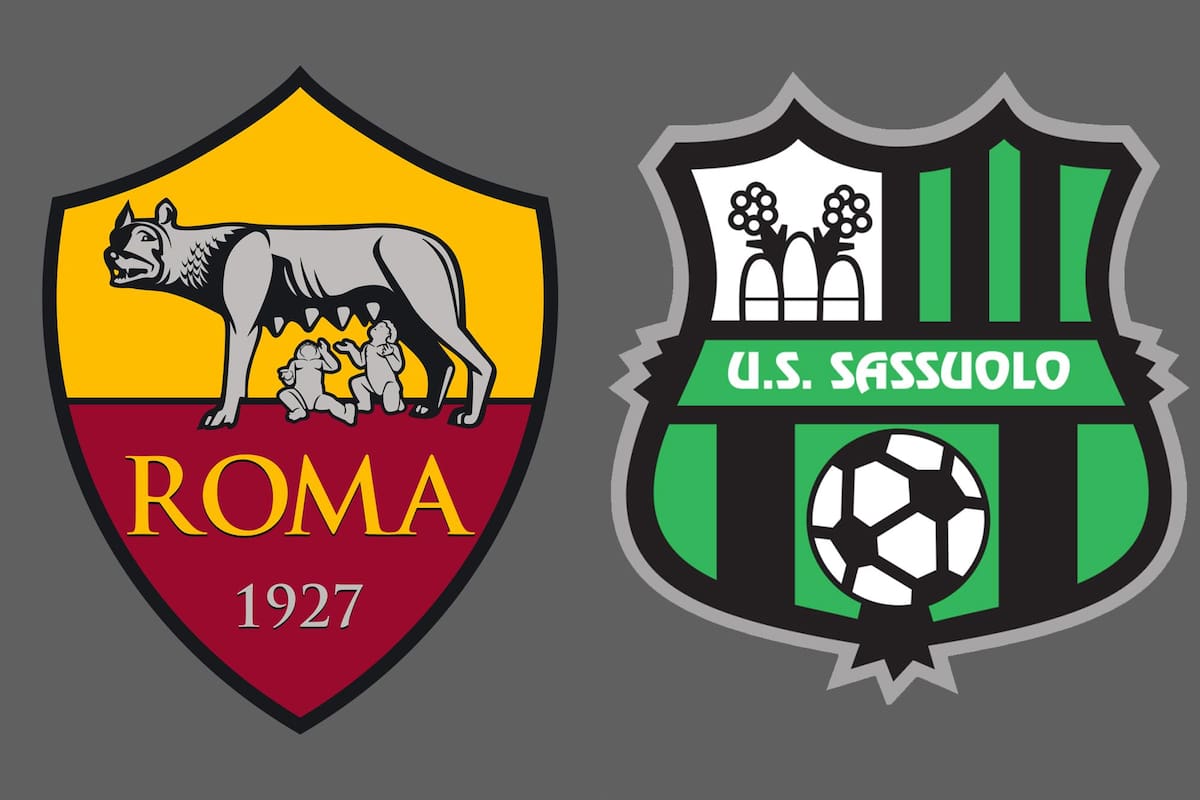 Roma y Sassuolo disputaron uno de los encuentros de la jornada del fútbol italiano
