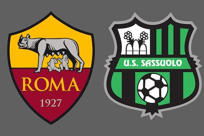 Roma y Sassuolo disputaron uno de los encuentros de la jornada del fútbol italiano