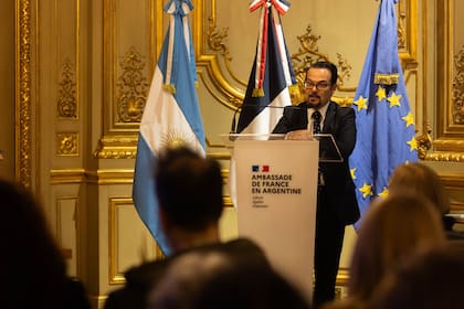 Romain Nadal, el embajador de Francia en la Argentina, al anunciar la convocatoria