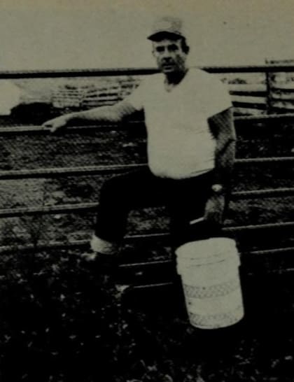 Romaine Henry, a quien McElroy le pegó un tiro en el abdomen a quemarropa (Foto en el libro de MacLean)