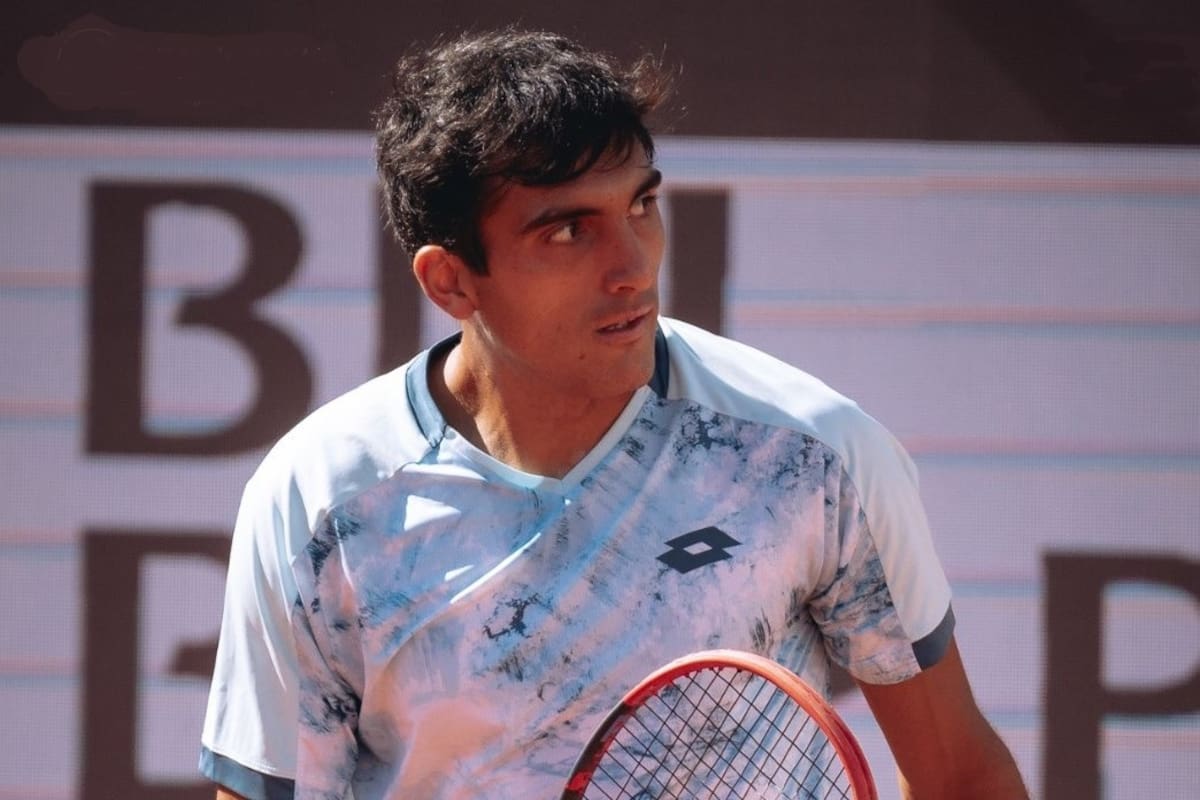 Román Burruchaga, a los 23 años, alcanzó por primera vez los cuartos de final de un ATP Tour, en Gstaad, Suiza