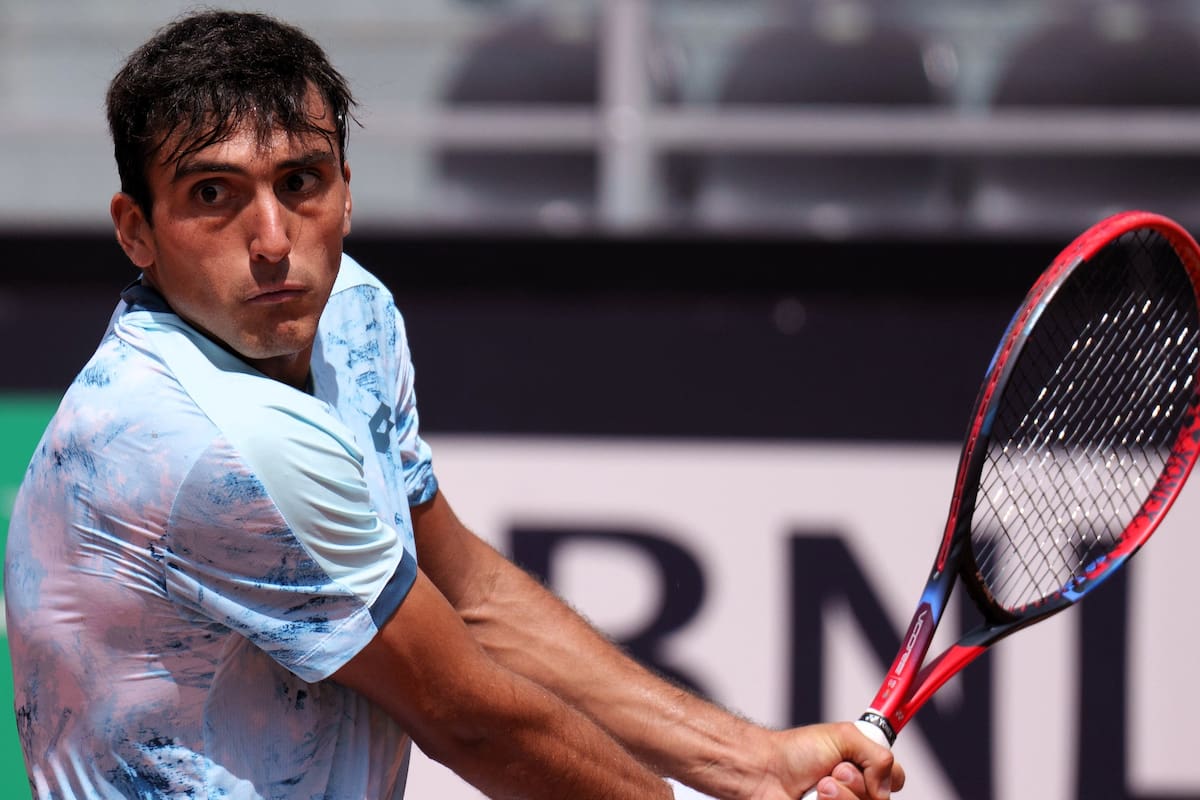Román Burruchaga, finalista del Challeger de Buenos Aires