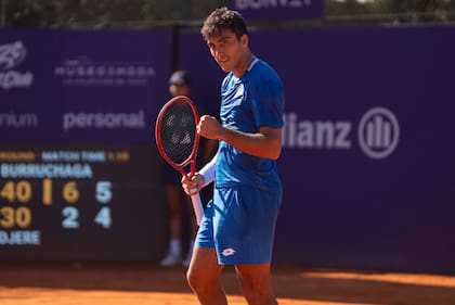 Román Burruchaga volverá a la acción este miércoles en el Argentina Open