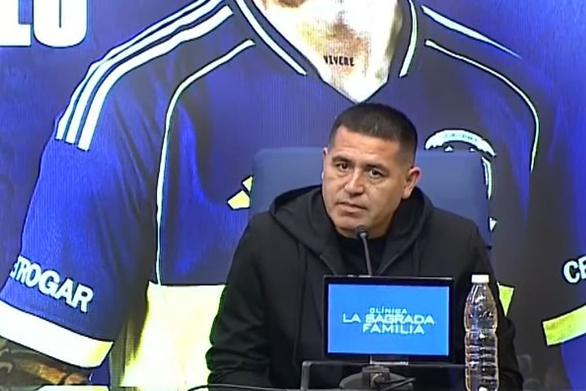 Román Riquelme dijo que Boca está “en deuda”, comparó la situación de Edinson Cavani con una de Martín Palermo y obligó: “Los jugadores saben que este año tienen que ganar un título”.