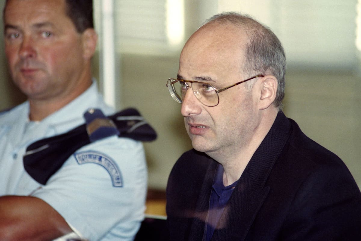 Romand, en 1996, tras el crimen
