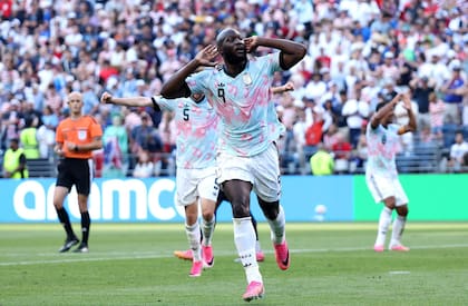 Romelu Lukaku, uno de los exponentes de la vieja guardia belga, cerró la goleada ante Estados Unidos