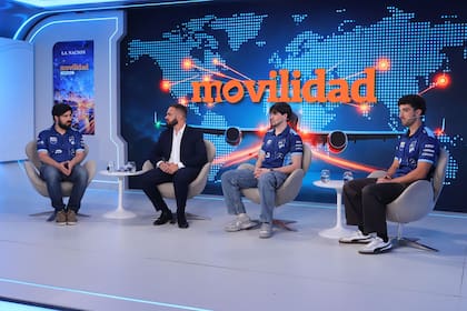 Romeo Cabello Alberti, Iván Mazorco (LA NACION), Felipe Seybold y Santiago Rojo