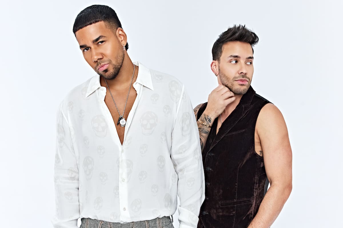 Romeo Santos y Prince Royce llegan a Vélez; el encuentro llega impulsado por Better Late Than Never, el álbum que los reunió en una colaboración de alto perfil y que funciona como disparador de la gira “Mejor tarde que nunca tour”