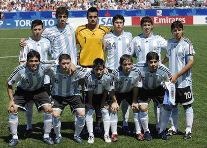 Romero fue campeón del mundo Sub 20 en Canadá 2007
