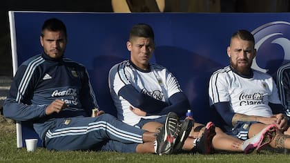 Romero, Rojo y Otamendi, tres de los jugadores argentinos de la Premier