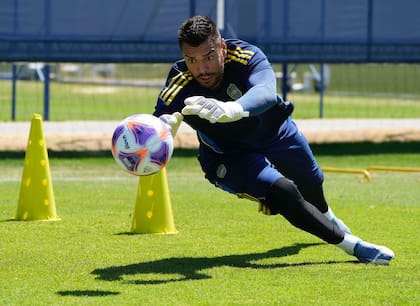 Romero se ilusiona con ser el arquero titular de Boca en 2023
