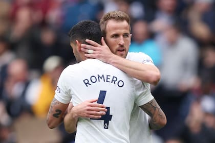 Romero y Kane, cuando fueron compañeros en Tottenham