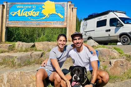 Romi y Juan iniciaron su viaje hace cuatro años con la idea de recorrer todo el continente americano