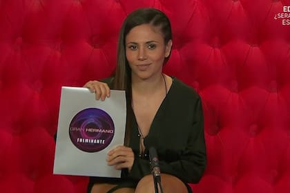 Romina fue la primera en entrar al confesionario y nominar en una gala tensa de Gran Hermano (Captura de TV)