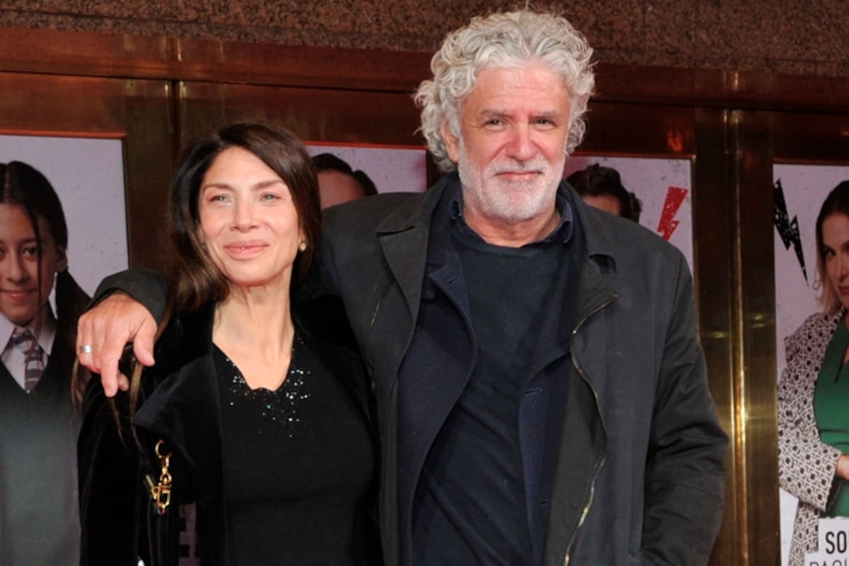 Romina Gaetani junto a su novio, Luis Cavanagh, a quien acusó de haberla agredido