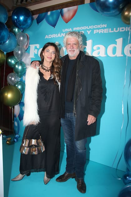 Romina Gaetani y su pareja, Luis Kavanagh.