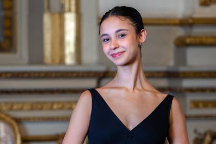 Romina García Vázquez, 22 años, integrante del Ballet Estable del Teatro Colón