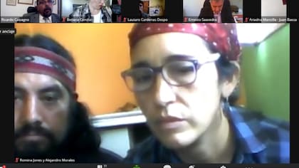 Romina Jones forma parte de la comunidad asentada en Cuesta del Ternero, Bariloche