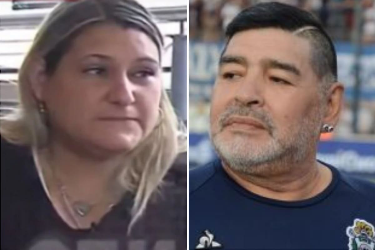 Romina Milagros Rodríguez, Monona, y Diego Armando Maradona