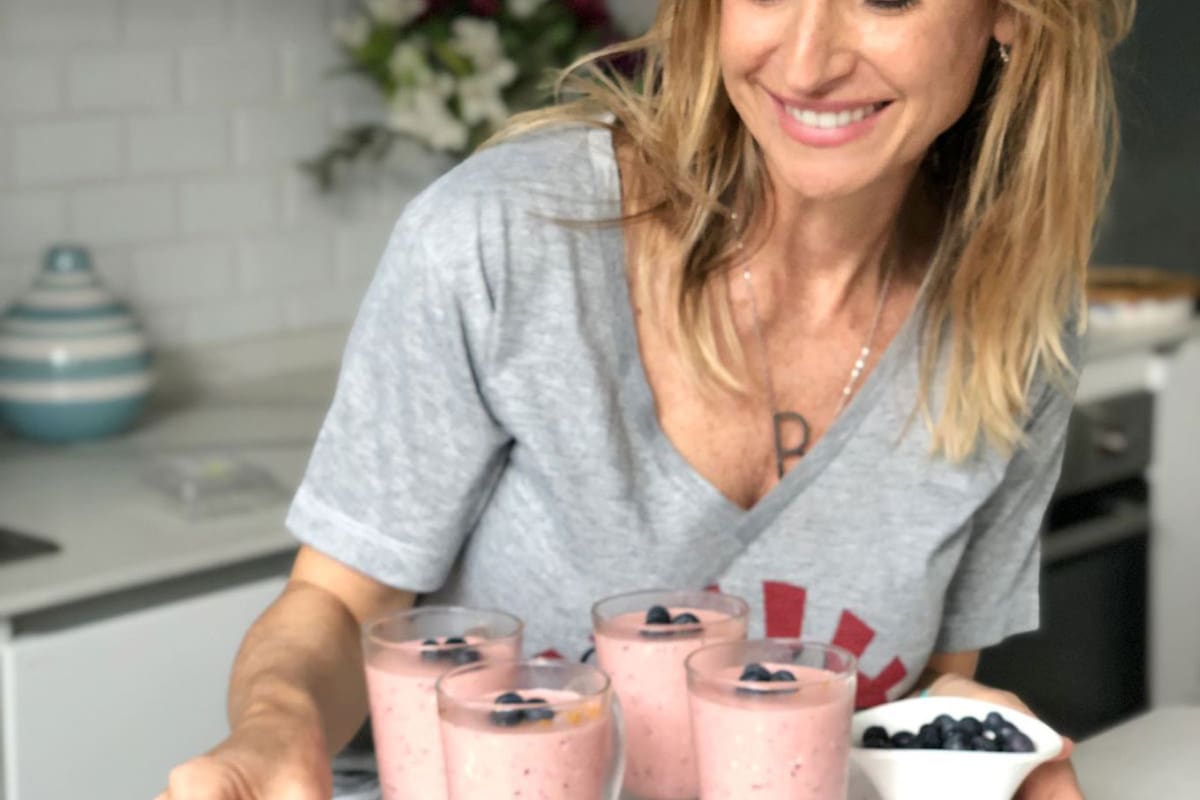 Romina Polnoroff muestra recetas con leche materna