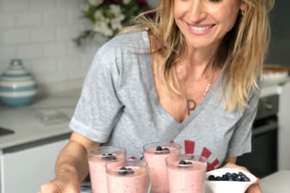 Romina Polnoroff muestra recetas con leche materna