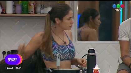 Romina suele pasar mucho tiempo en la cocina