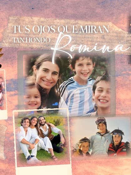 Romina tuvo tres hijos con su marido Darío Giordano, Franco, Valentín y Azul (Foto: Instagram @bycrismorena)